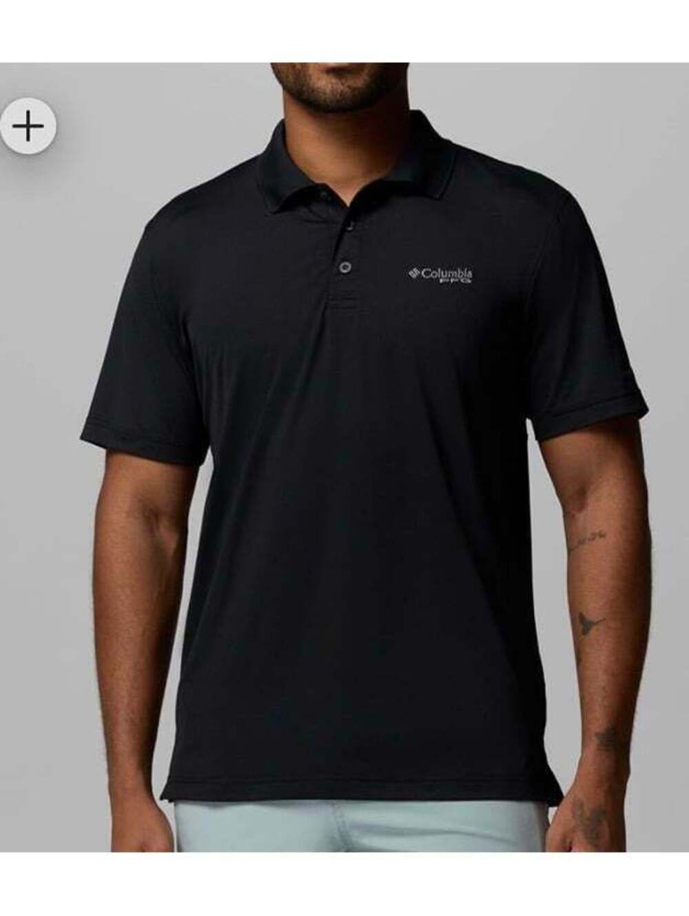 Men's Columbia PFG Fishing Polo Shirt